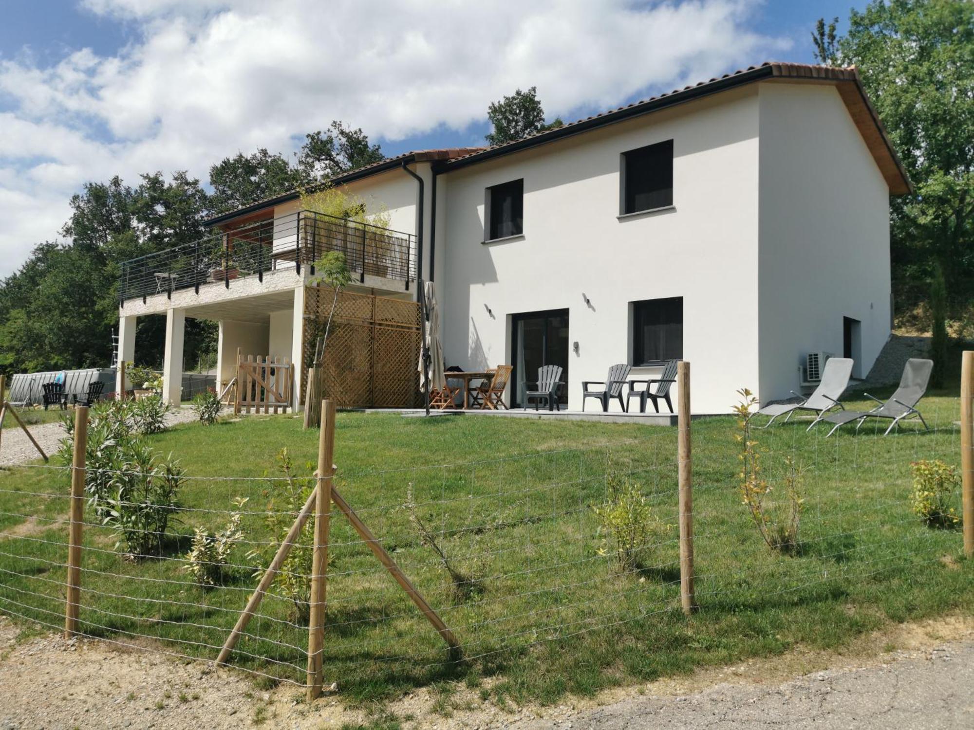 Villa Gite La Coumette - Classe 3 Etoiles à Crampagna Extérieur photo